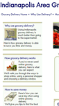 Mobile Screenshot of indianapolisgrocerydelivery.com